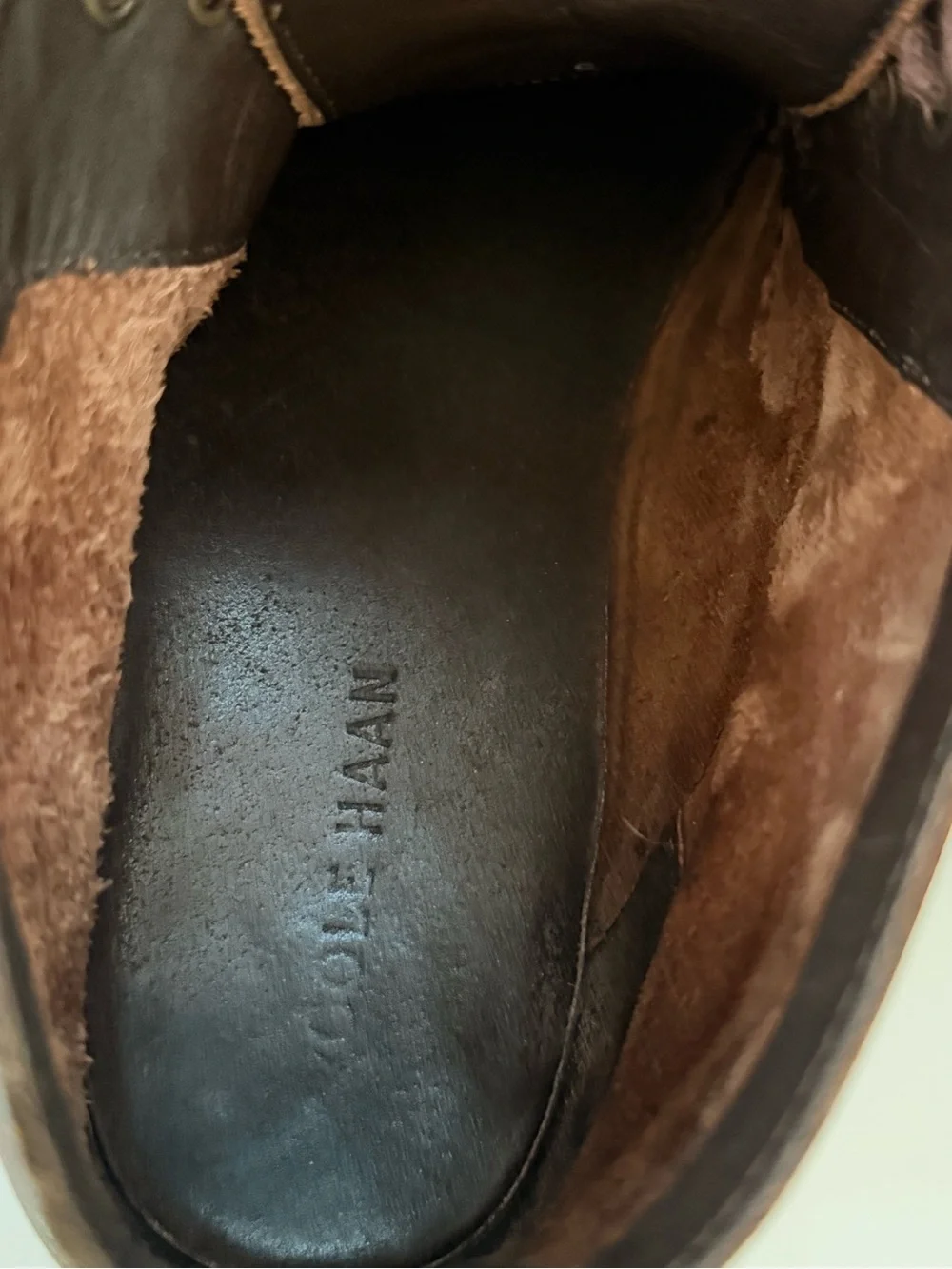 Cole Haan Brown Leather Chukka Boots